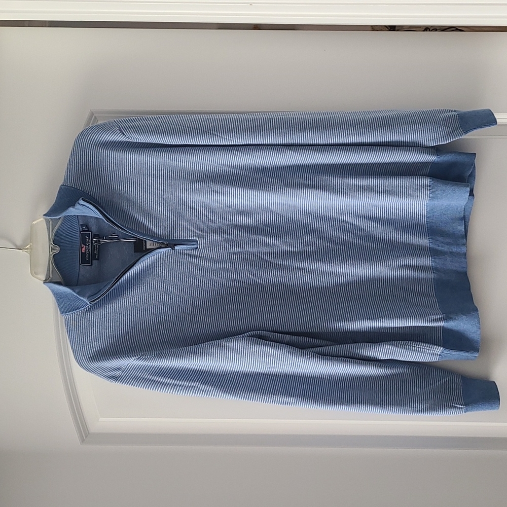 Men's Vineyard Vines Thaxter Stripe Quarter Zip